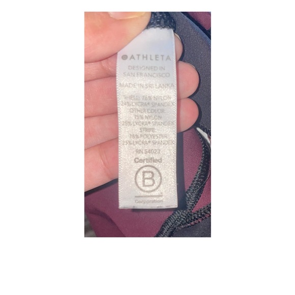 SALE🎈EUC ATHLETA UTRA CUTE RARE LEGGINGS WITH SECRET POCKET AND DRAWSTRING! - Picture 7 of 8